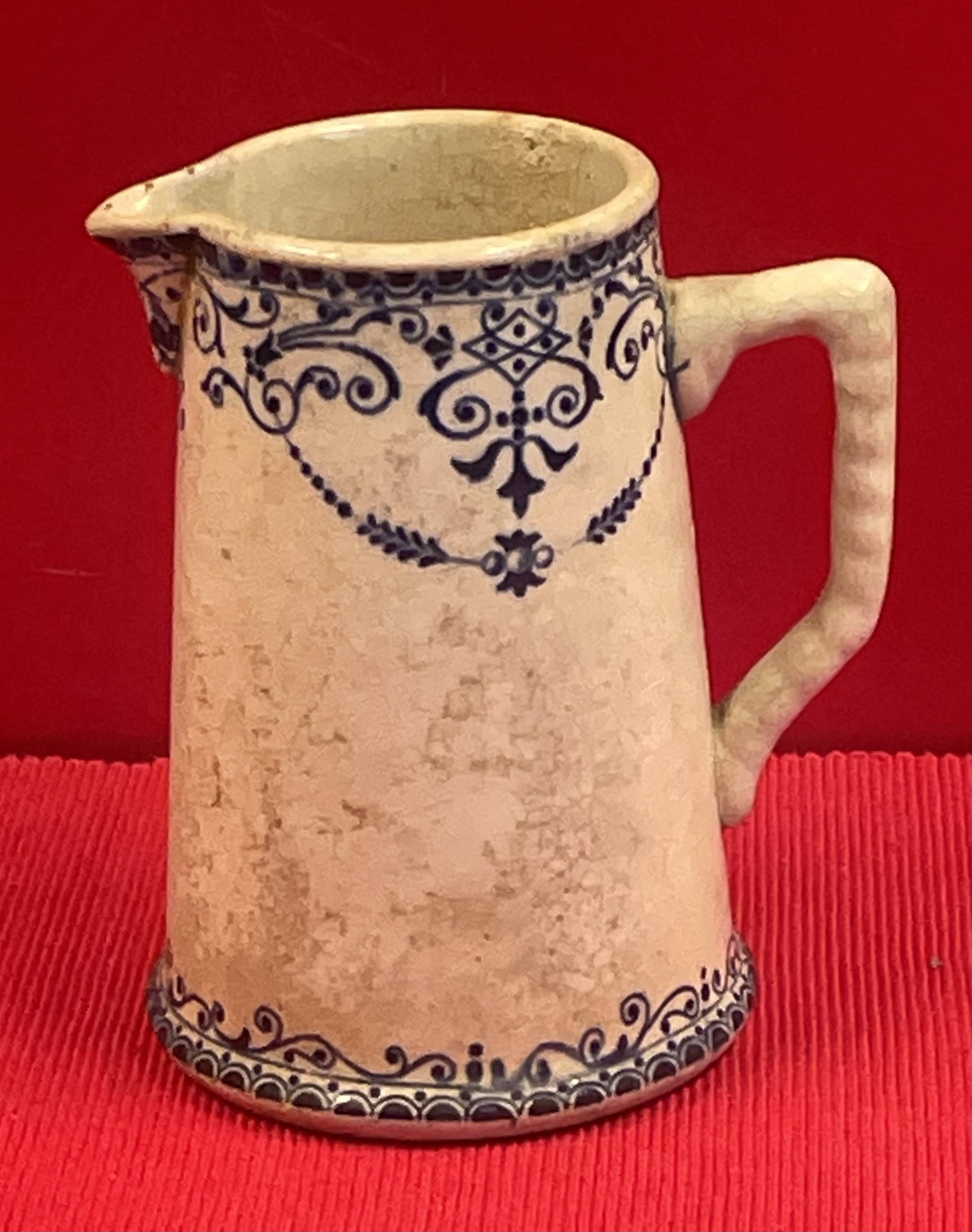 St-Uze Ceramic Milk Jug ?. 11 cm old and in good condition