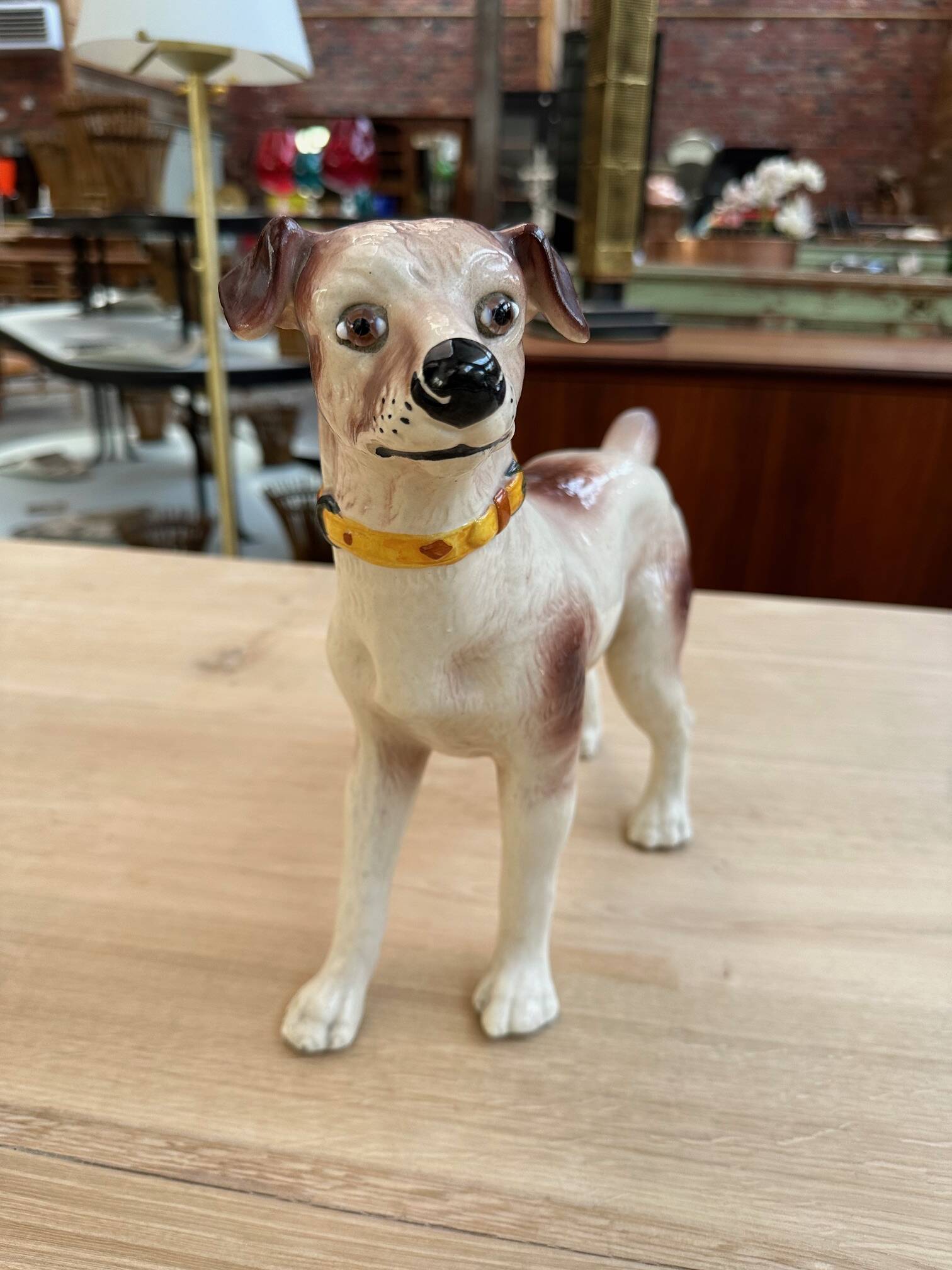 Series of dogs faience by desvres