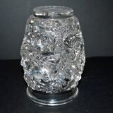 R. Lalique Art Deco vase Bagatelle bird sparrow unsigned 1939