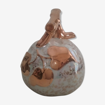 Small porcelain pot with liquor