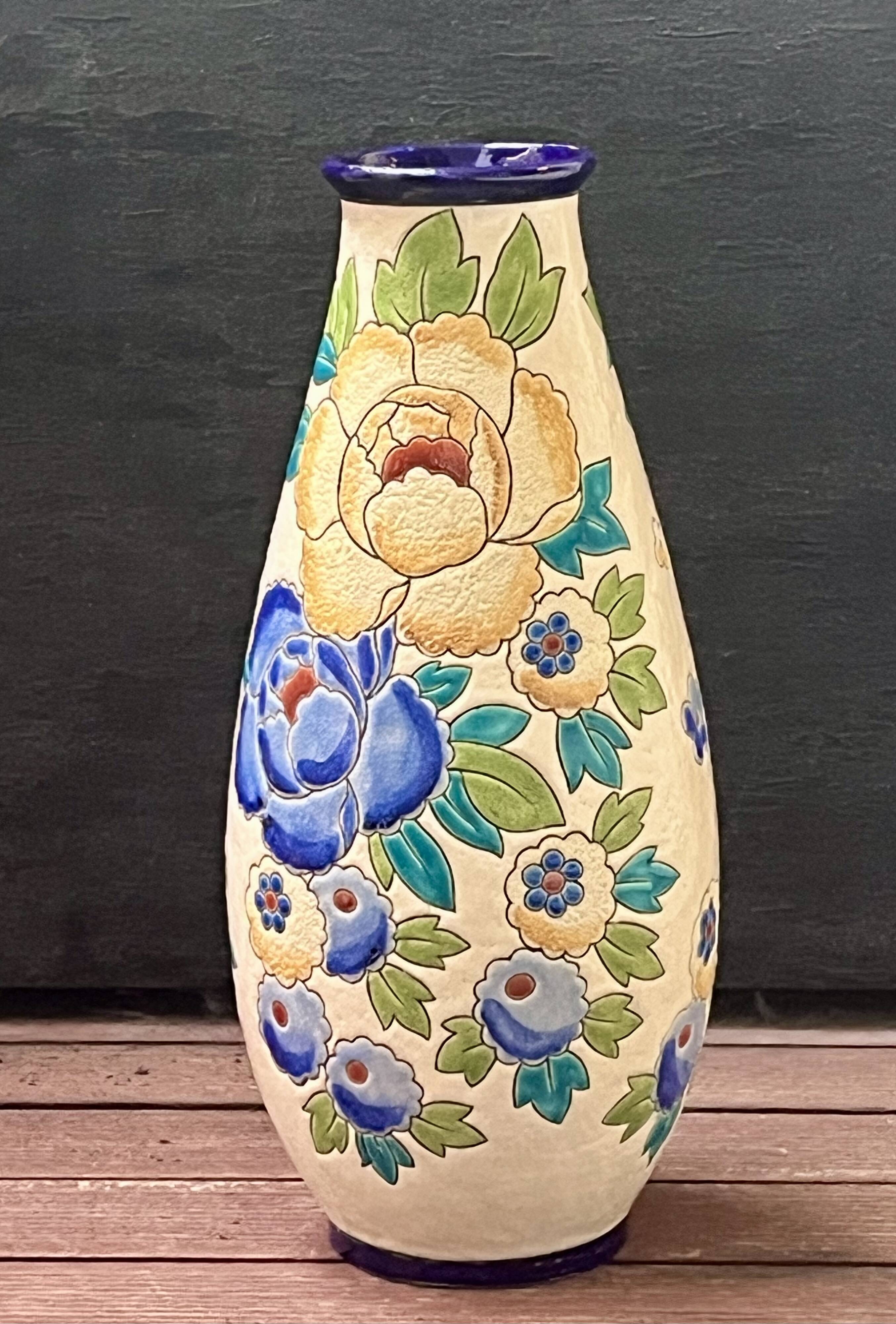 Vase Boch frère Kéramis - La Louvière- Catteau