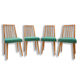 Mid century Dining Chairs, 1960s, Set of 4