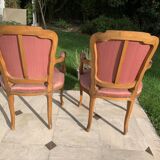 2 bergères Louis XV