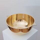 Antique and elegant Art Deco brass bowl