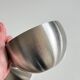 Vintage bowling ball chrome ice bucket - 70s