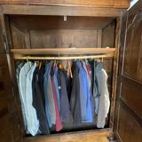 Norman wardrobe in solid oak