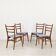 Set of 4 Scandinavian chairs from the 1960s.