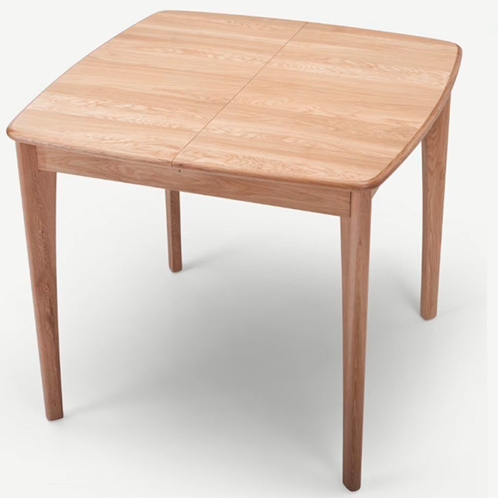 Solid oak extension table scandinavian style