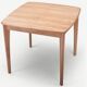 Solid oak extension table scandinavian style