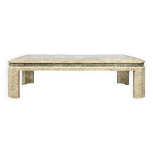 Table basse rectangulaire - 1980s