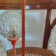 Suspension with 3 orange arms, mid-century, 1960s.