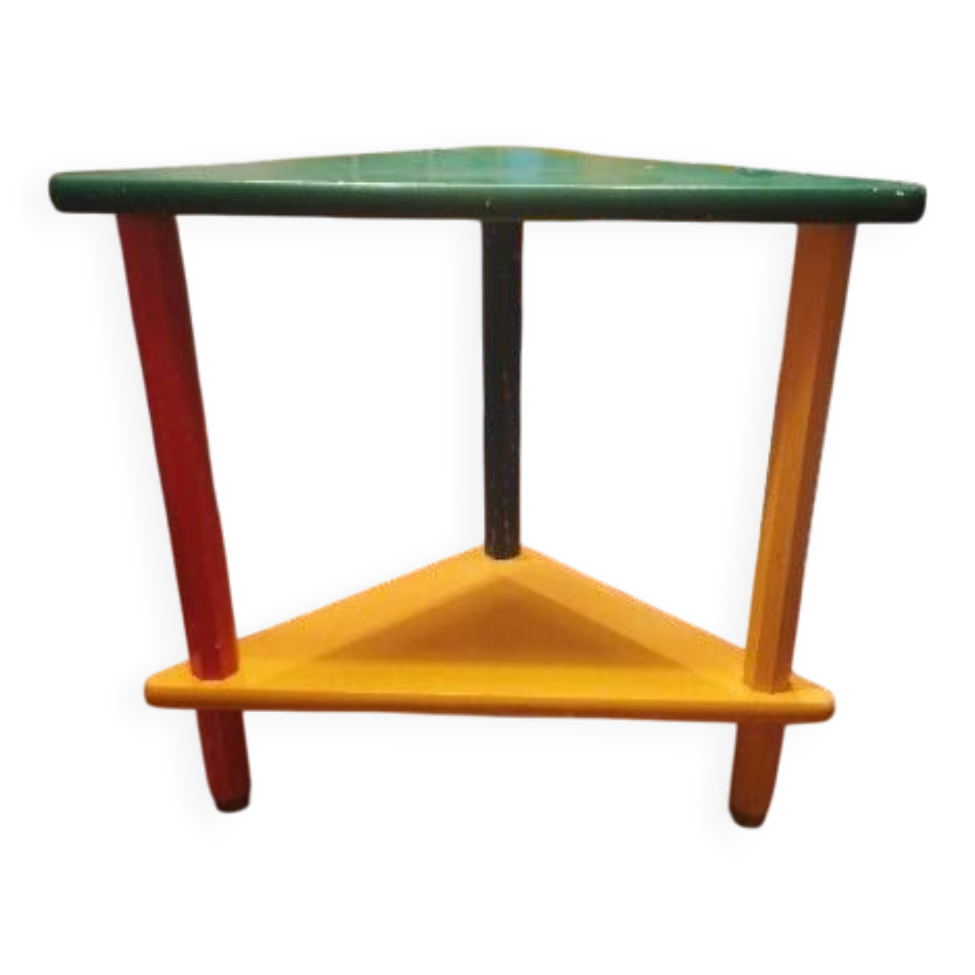 Étagere de coin style Pierre Sala