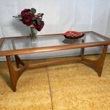 Table basse rétro vintage en teck du milieu du siècle par GPlan 1960