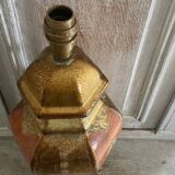 Ceramic lamp with Venetian decor
