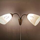 Wall lamp hollywood regency gold, 70s