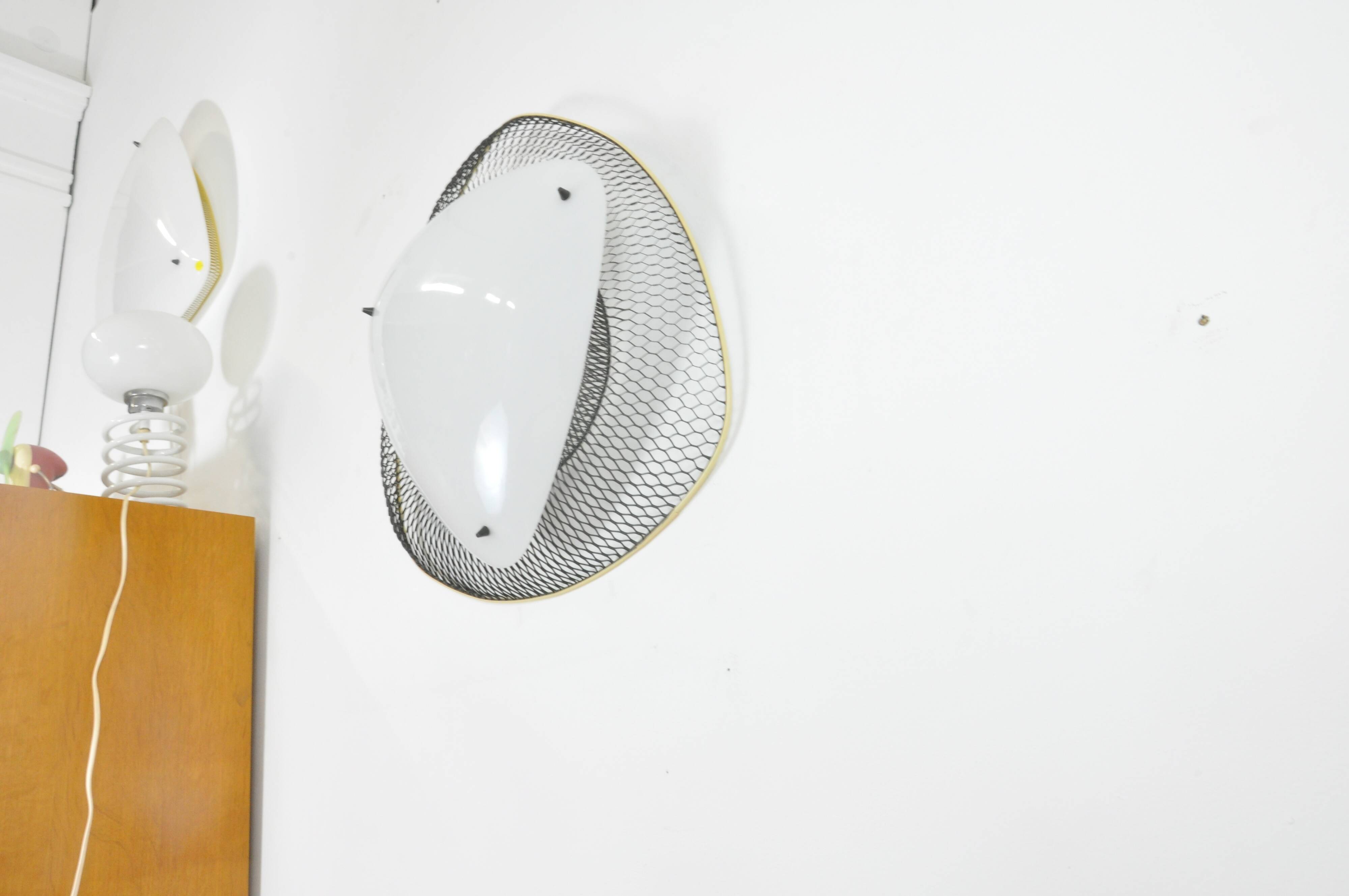 Grand plafonnier ou applique fifties