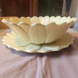 Ensemble saladier et plat