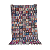 Tapis boucherouite 124x210cm