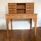 Magnificent Art Deco style secretary desk in old wood