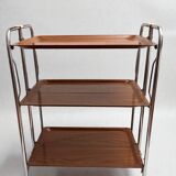 Rare Bremshey Gerlinol Dinett dessert trolley with 3 shelves - 1970