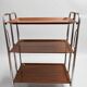 Rare Bremshey Gerlinol Dinett dessert trolley with 3 shelves - 1970
