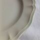 🌿 6 antique Sarreguemines ivory fretwork plates