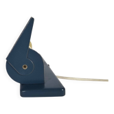 Applique cylindrique en métal bleu, HW Gispen pour Gispen, années 1950