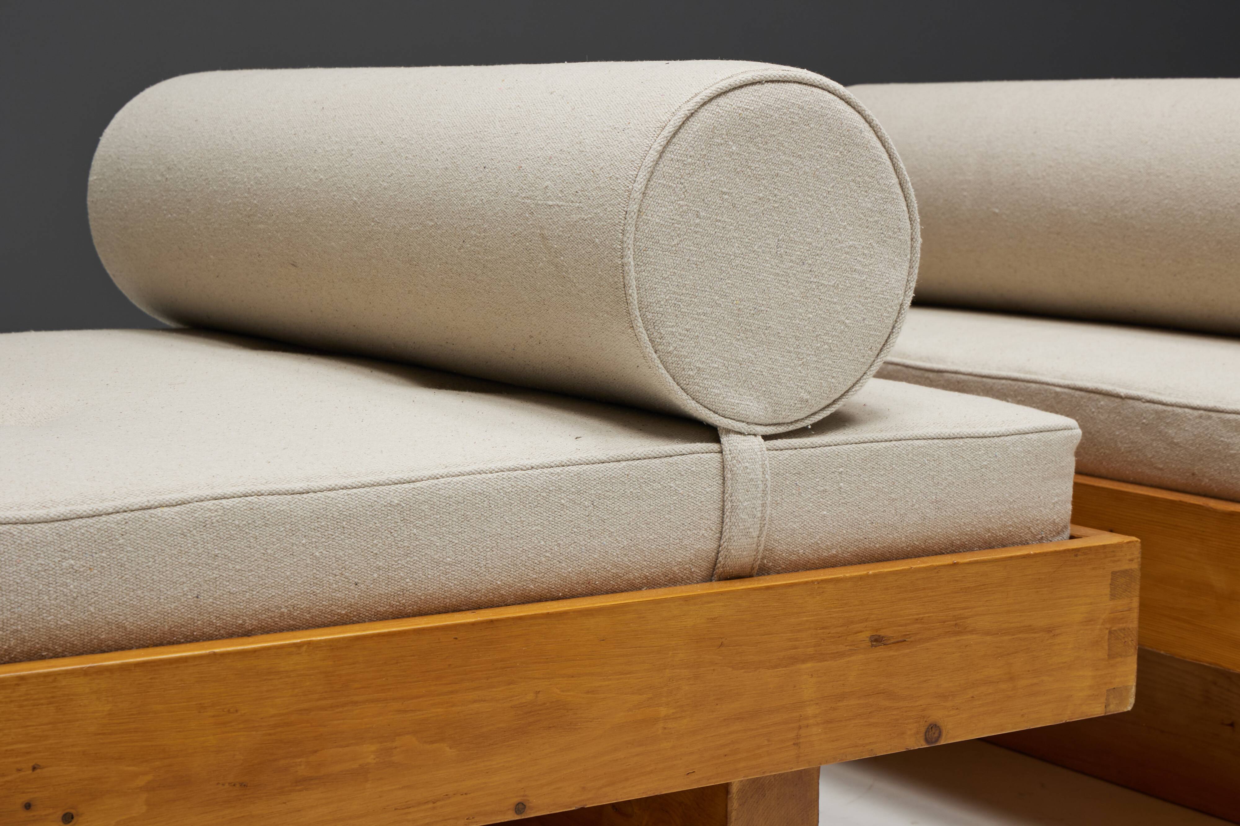 Daybed by Charlotte Perriand for Méribel Les Allues, France, 1960s