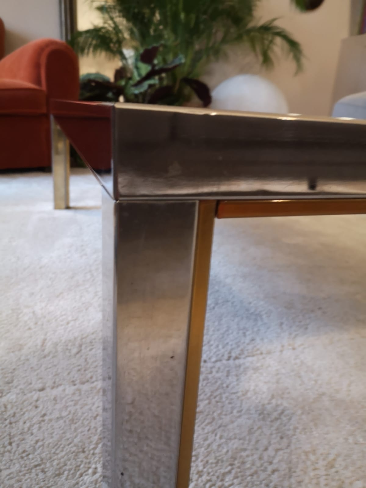 Vintage Italian coffee table 70s