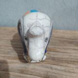 Vintage handcrafted elephant statuette