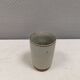 Danish Palshus small ceramic vase, Beige Gray Glaze, 1960s