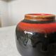 Vintage Lava Glaze Vase: KIL Yugoslavia, 1970s Mid-Century Decor