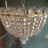 Former grand lustre dome stamped plaster