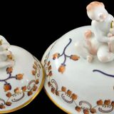 Service à café Herend Miramare (41 pcs) – Rare – Cadeau de mariage