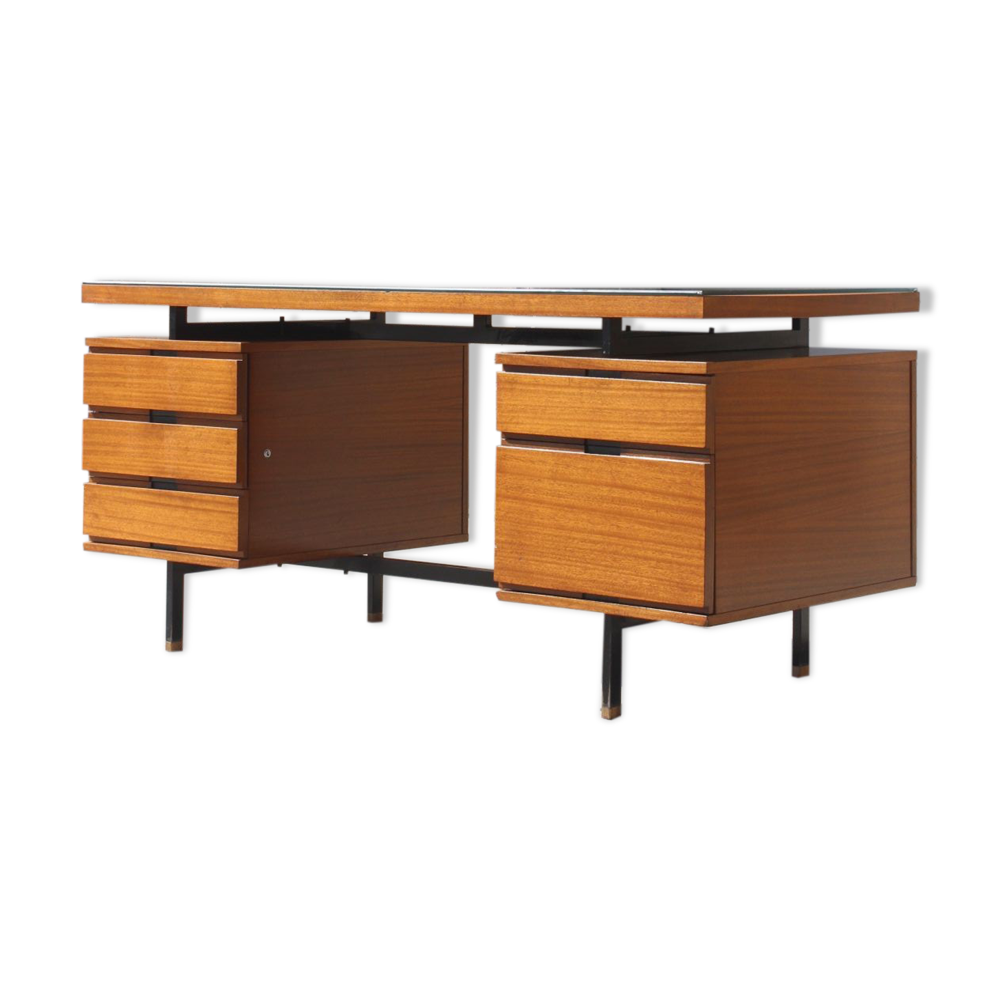 Office president by Pierre Guariche for Huchers Minvielle, France, 1950s