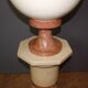Column and its basin in marble and ceramic from around 1980.