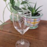 Small glass floral frieze