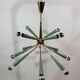 Vintage Sputnik chandelier or suspension in Stilnovo brass