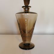 Crafe vintage ronde verre fumé