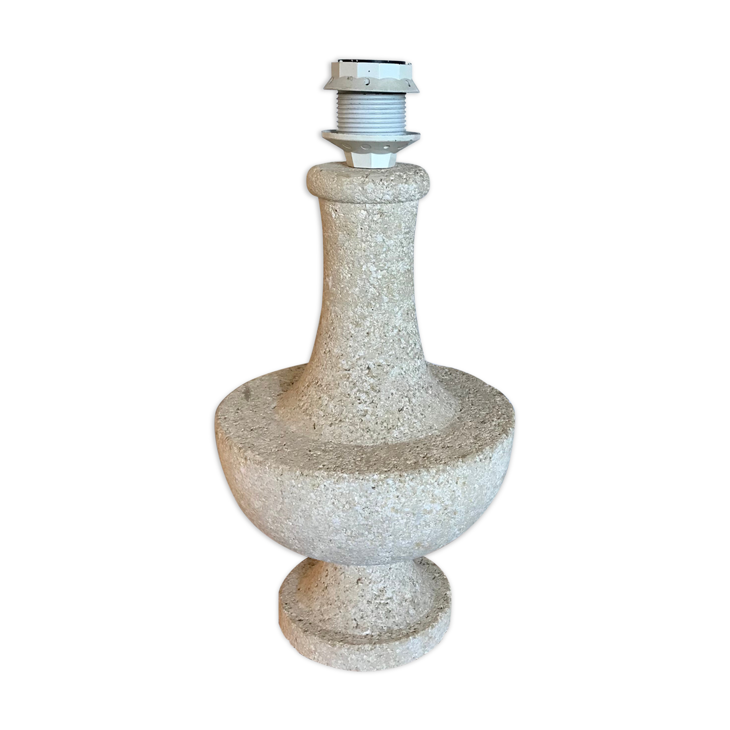 Vintage stone lamp