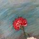 Peinture vintage aux oeillets