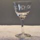 7 antique white wine/port glasses in crystal in excellent condition.