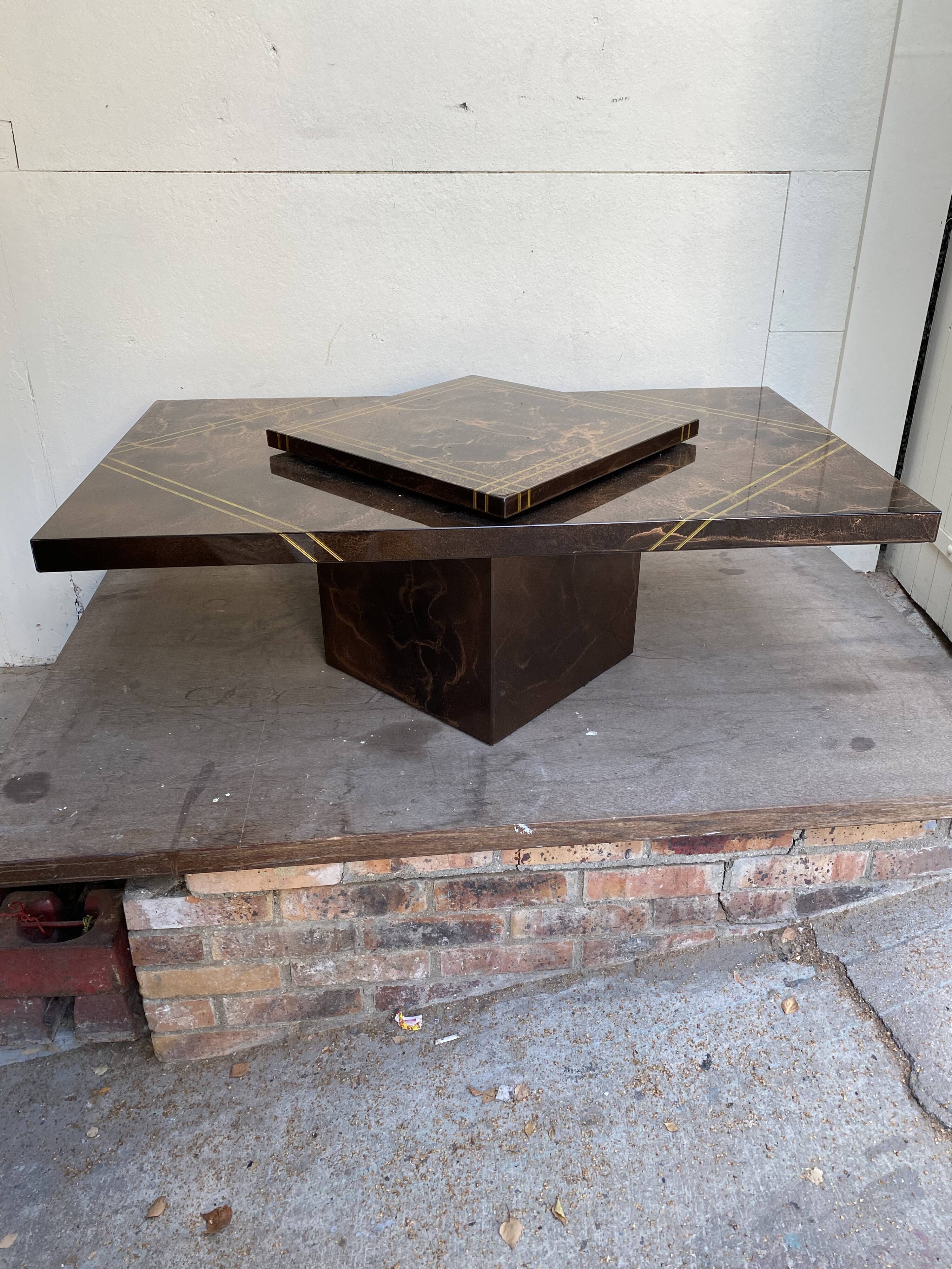 Coffee table bar Guy Lefevre for Ligne Roset