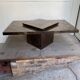 Coffee table bar Guy Lefevre for Ligne Roset