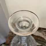 Cut crystal carafe