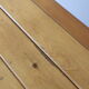 Commode vintage en pin massif et cuir, 1970