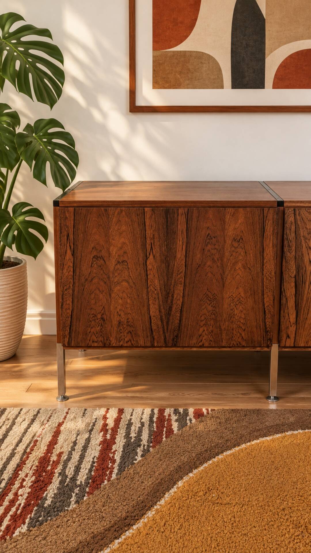 Vintage minimalist sideboard
