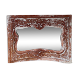 Large Regency-style plaster mirror  141x105cm