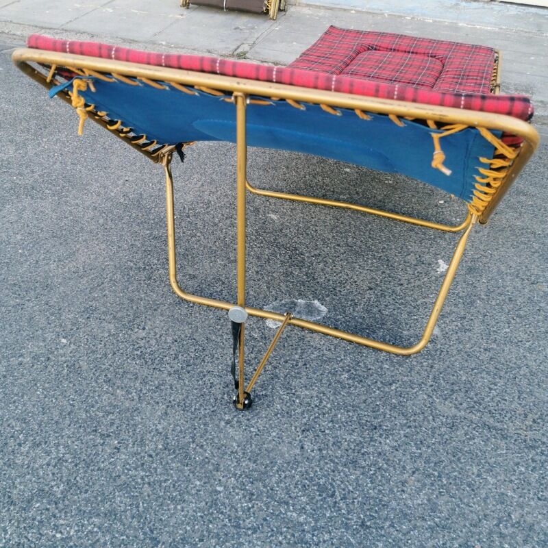 Vintage lafuma camp bed