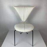 Set of 8 and one post modern dining chairs, 1980s by Lübke